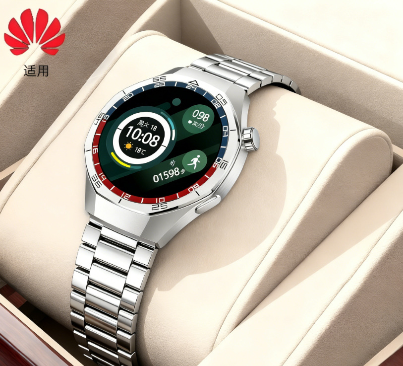 HUAWEI [GT5 genuino] Reloj inteligente Alipay puede hacer llamadas telefónicas multifuncional cardiometría reloj Bluetooth
