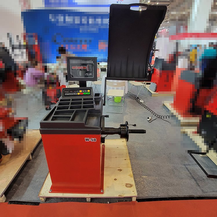 Máquina de balance de neumáticos tipo Y - 601 soporte de equipo automático de automóviles micro balanceador dinámico