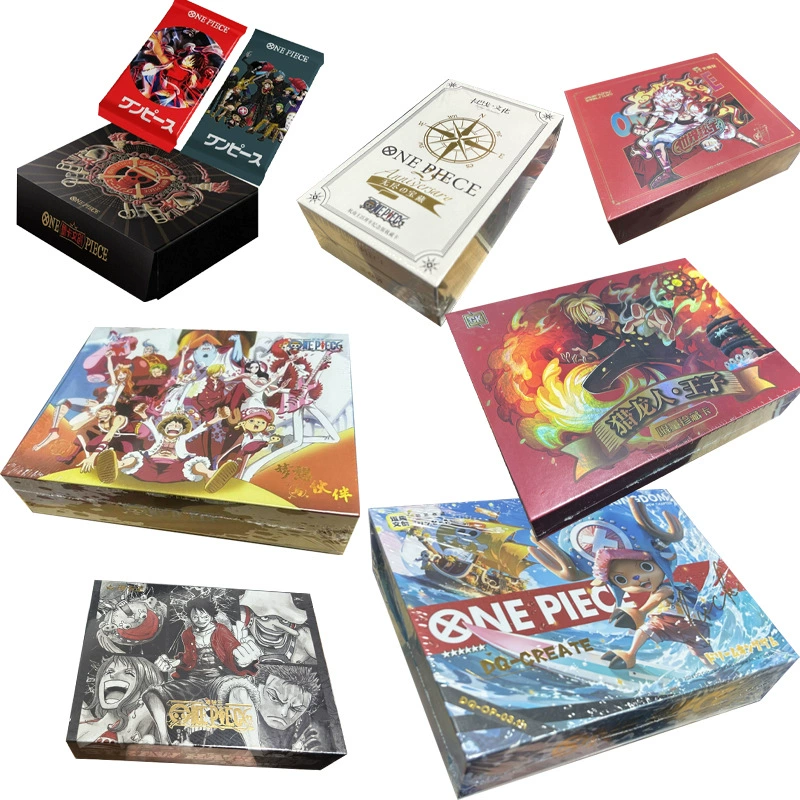 Спецпредложение коллекция фигурок персонажей аниме One Piece в слепых боксах, популярная карточная коллекция