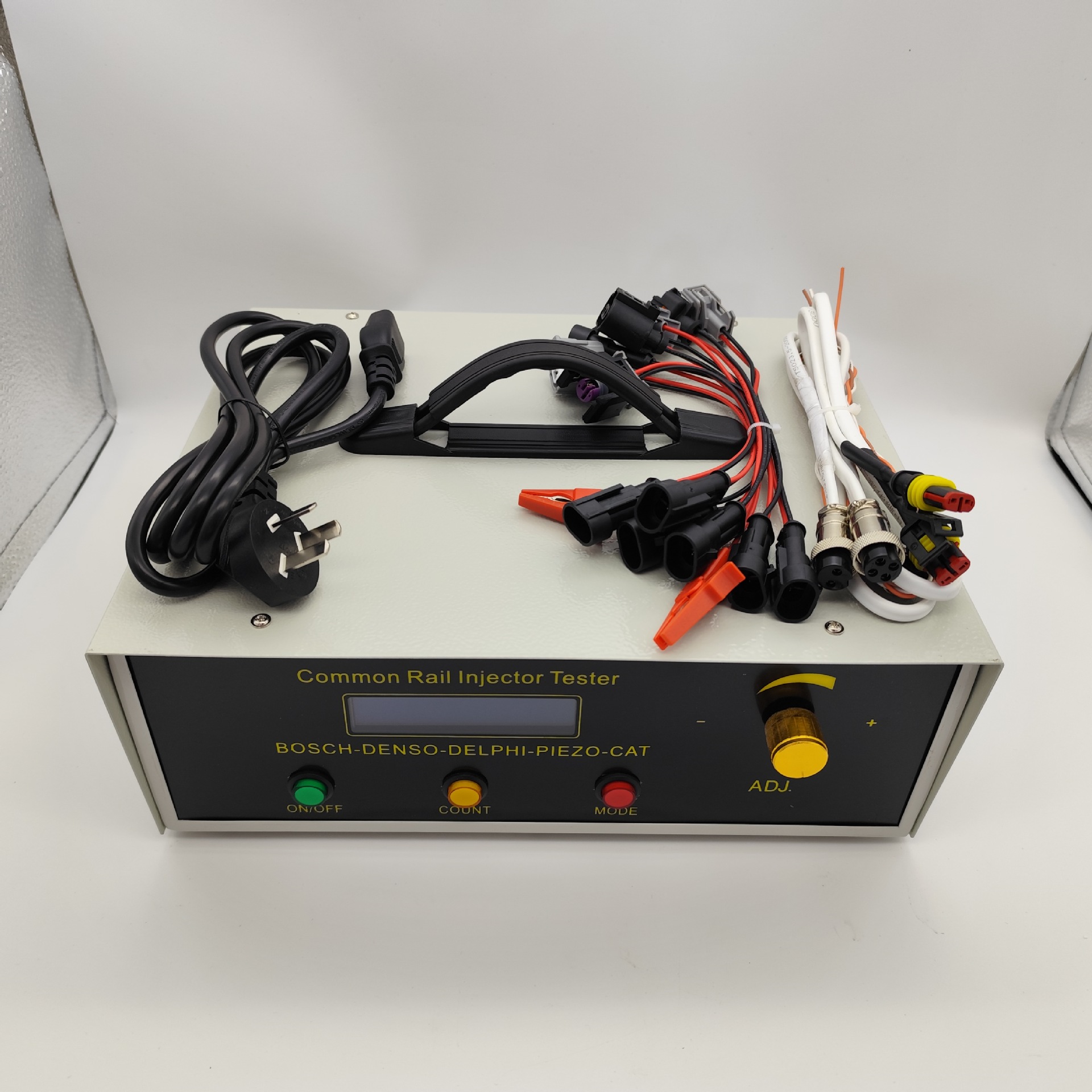 Foreign Trade Factory Cr1600 White and Black High-Pressure Common Rail Injector Tester Upgraded Version Diagnostic Instrument Digital Display Electronic Fuel Injection