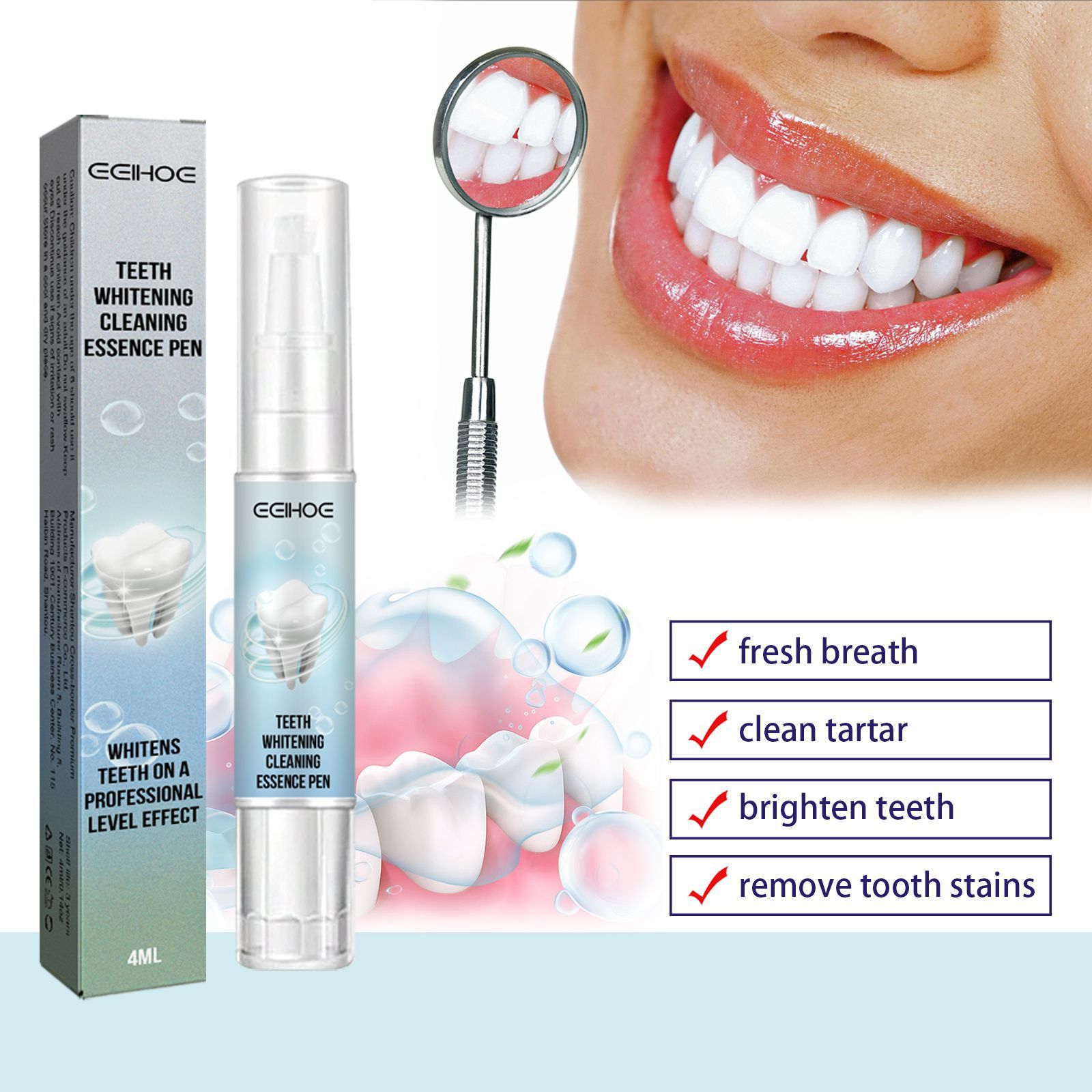 EELHOE Teeth Whitening Cleanser Pen Benefits