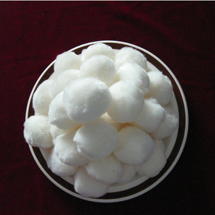 Swimming Pool Filter Ball Aquarium Filter Ball Vacuum Packaging 700g 500g with White Handmade Ball