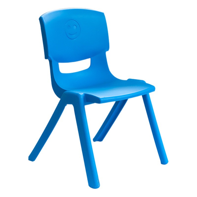 Plastic Stool Wholesale Kindergarten Backrest Chair Household Small Stool Children's Small Bench Thickened Small Chair Overlay