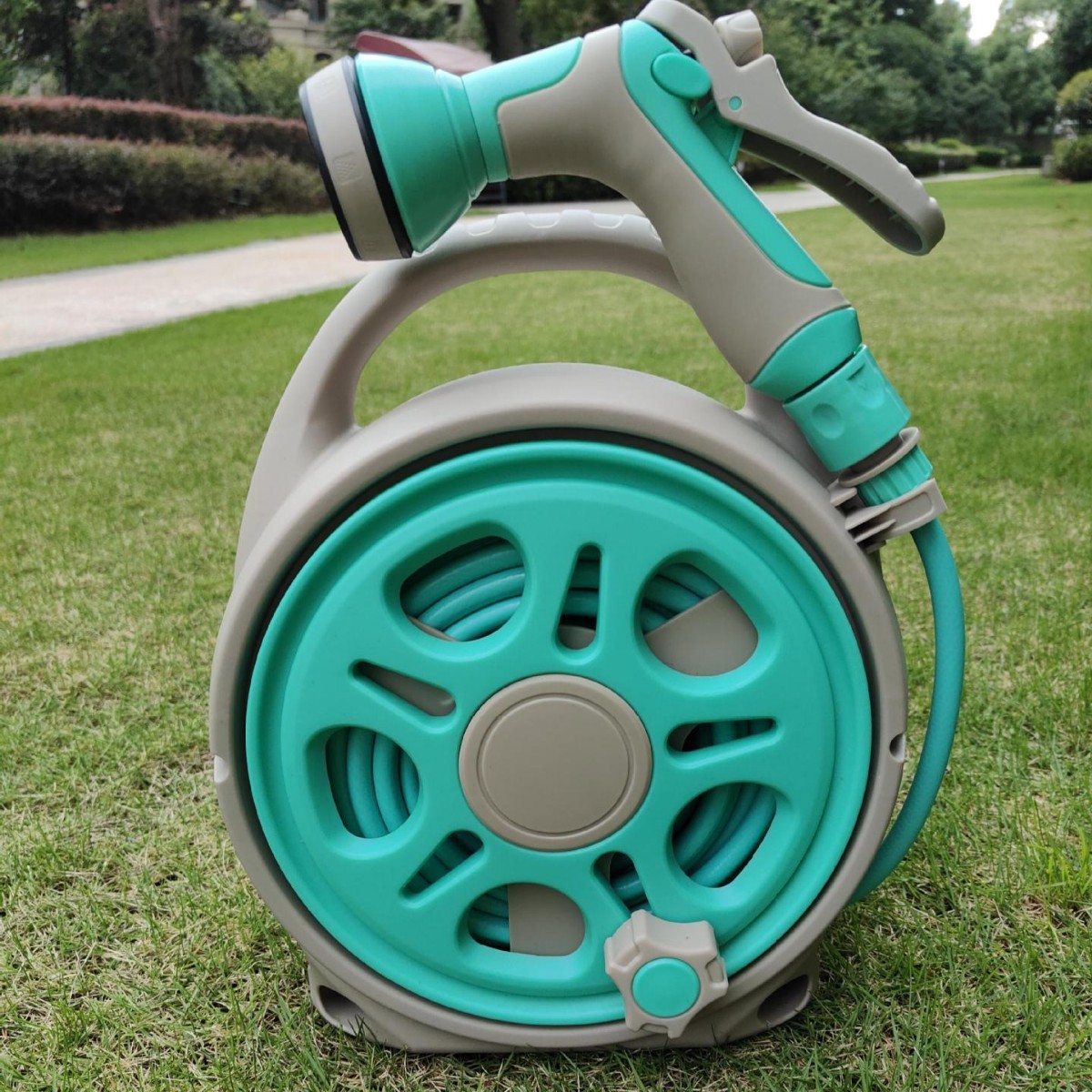 Nuevo lavado de coches pistola de agua Kit Home Car Car Pipe Frame Jardín Almacenamiento Mini Pipe Frame image 5