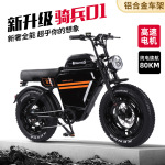 出口版小骑兵国标电动自行车super73助力复古成人山地越野电动车