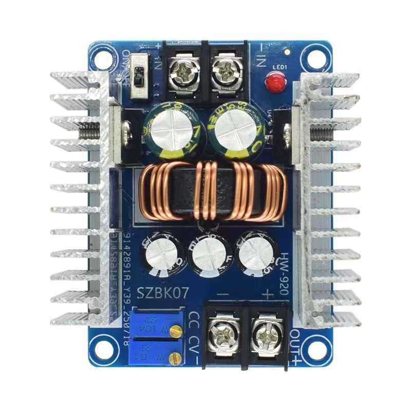 20A大功率同步整流降压恒压恒流电源模块充电 LED驱动300W大功率