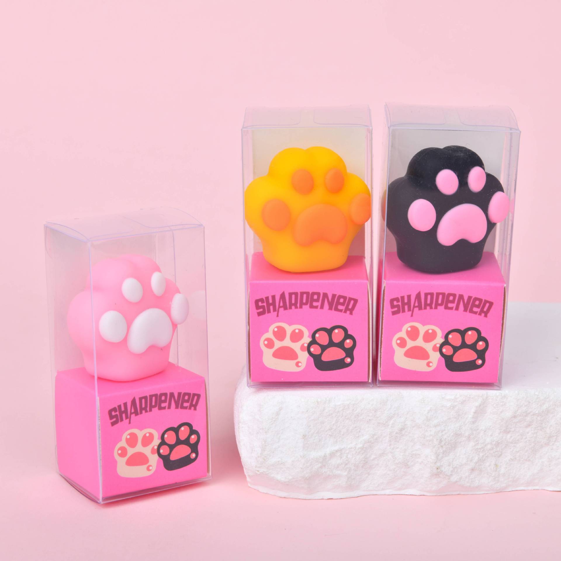 Sacapuntas de animal de dibujos animados, para estudiantes, venta al por mayor