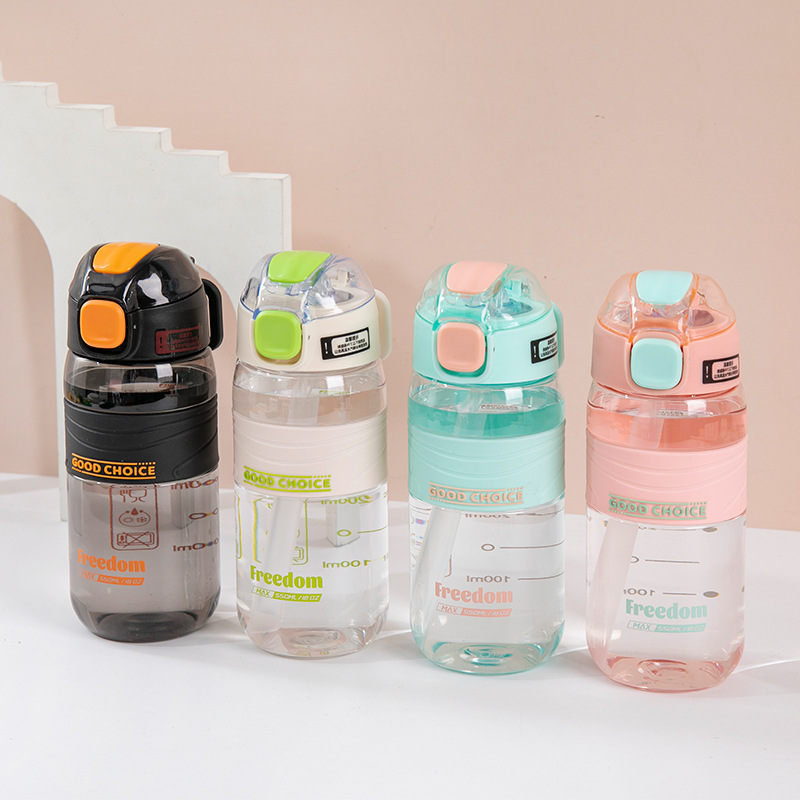 Yitongxin simple taza de agua hervidor de agua 550ml mini taza de pareja al aire libre compacta 680ml taza de plástico para estudiantes