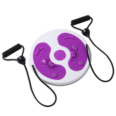Crescent twisting disc fitness equipment twisting machine half-moon pull rope magnet turntable rotating twisting disc machine dancing disc