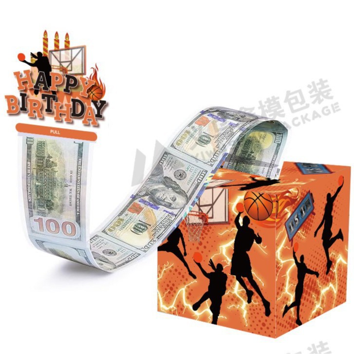 桔红色万圣节抽钱盒01