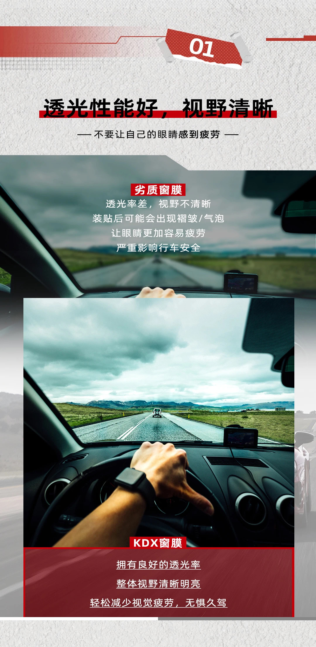 Kangdxin car heat insulation film KDX solar film glass explosion-proof high heat insulation skin film front block side block film wholesale