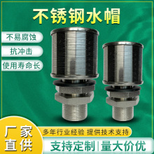 水处理过滤器不锈钢排水帽单双头长柄水帽滤帽滤头304不锈钢水帽