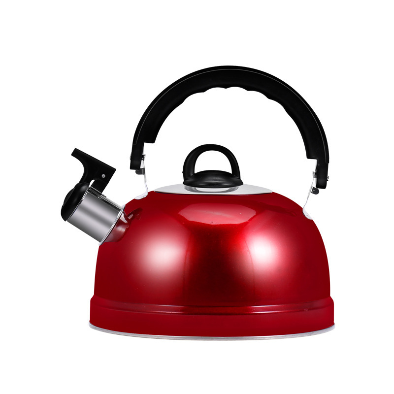 Patrón de martillo de hervidor de acero inoxidable transfronterizo olla plana olla de sonido hervidor de agua hervidor de silbido