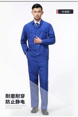 夏季短袖工作服廠服套裝工廠車間半袖長袖工裝勞保服夏裝工服定做