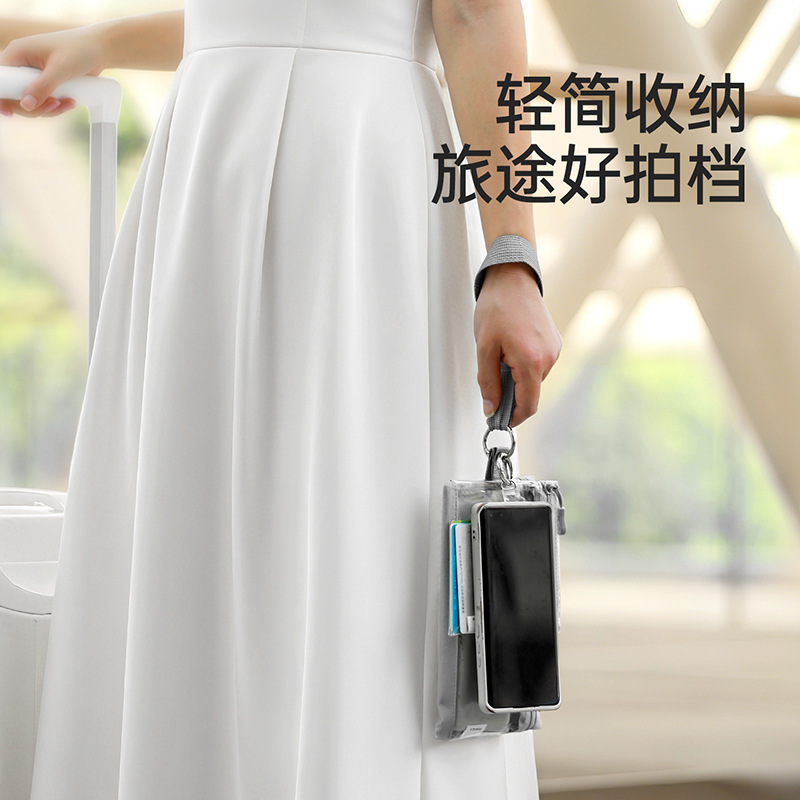 FaSoLa便携收纳袋化妆品收纳包出差旅行便携洗漱包女可视化随身包|undefined