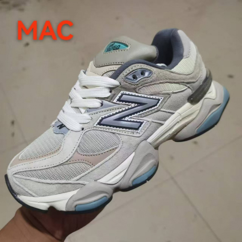 New Balance NB9060 zapatos de corrida retrógrados para hombres y mujeres con alta transpiración a prueba de agua.