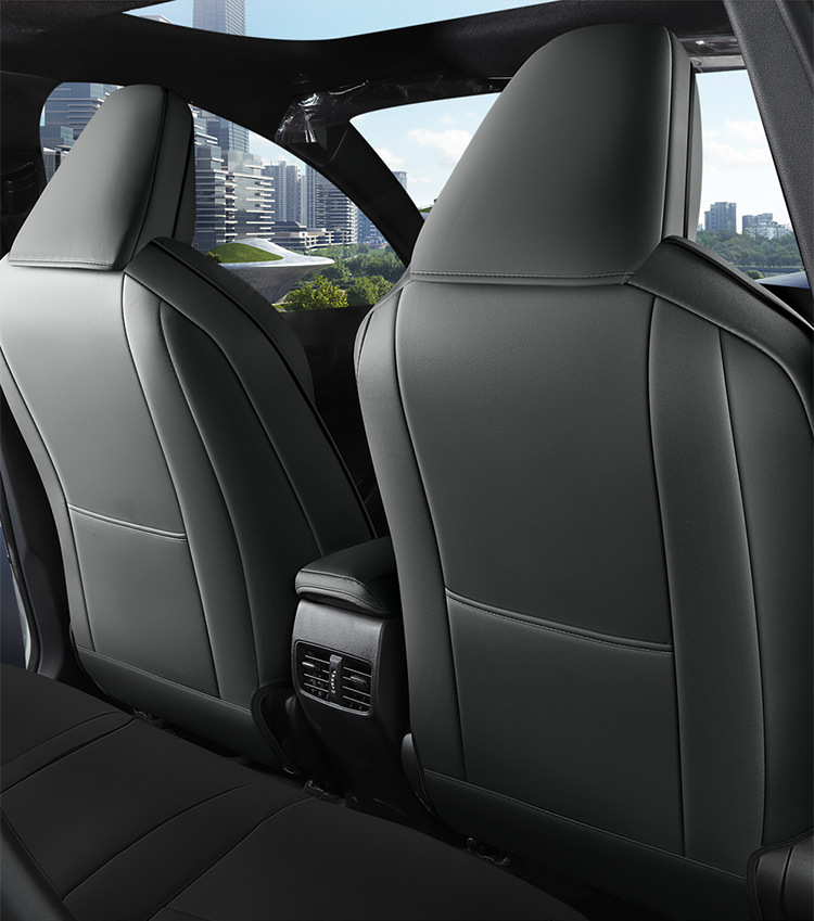 26 Toyota Corolla seat covers, specifically designed for the Reiz Hybrid model, offering full coverage and all-season use