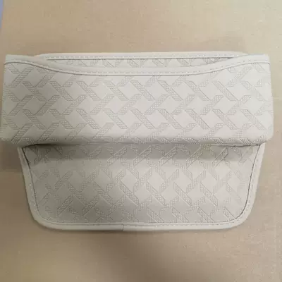 Car storage bag/box – Car Seat Gap Storage Box - xiaopeng-shallow-rice-rhombus-pattern-soft-bag