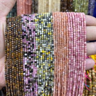 2mmԭ�V��Ȼʯ�нǷ���ɢ��DIY������Ʒ������Ʒ�������l