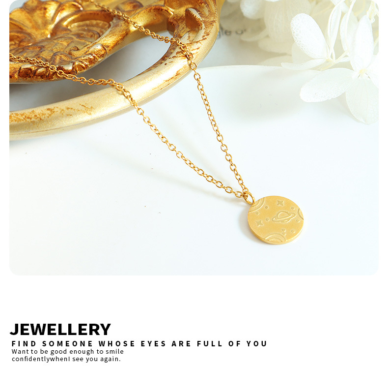 1 Piece Fashion Geometric Titanium Steel Plating Pendant Necklace_colorza_5