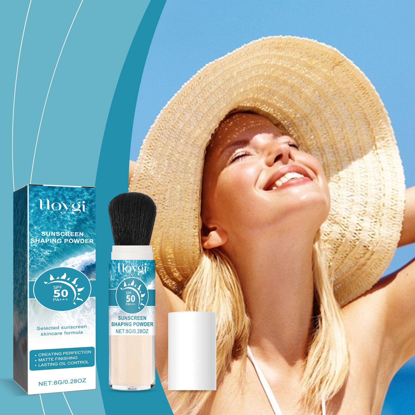 Hoygi Mineral Protective Powder Is Light, Comfortable, Moisturizing, Gentle Care, Daily Care, Facial Skin Protective Powder