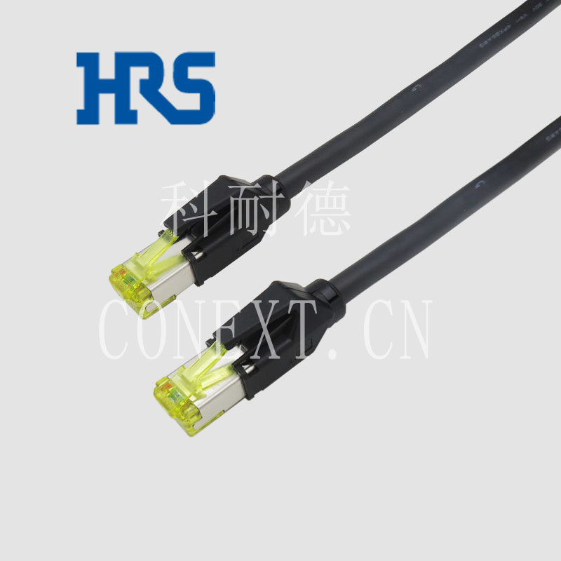 Hirose Tm31P-Tm-88P Double-Ended Shielded Network Cable Cat6A8P Industrial Ethernet Network Cable Category 6A