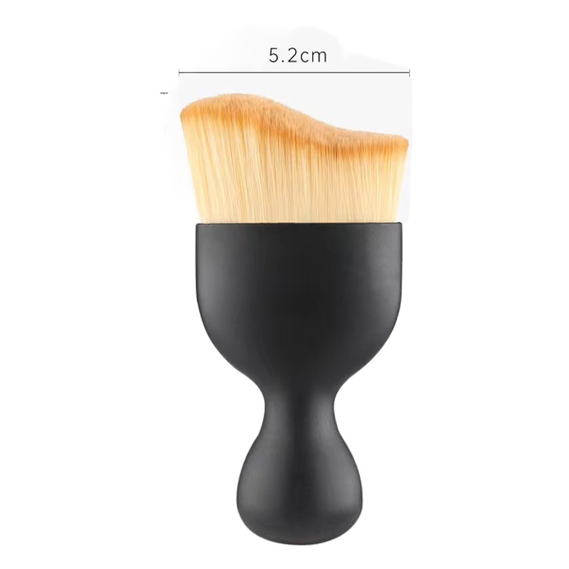 Aire salida de aire acondicionado cepillo de limpieza del coche portátil curva polvo cepillo único curvado zapatos de tacón alto cepillo suave