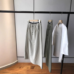 N品 ~ 勝手に着ると調子が出る! アウトドア速乾抗シワカジュアル工装風半身スカート女性春夏25