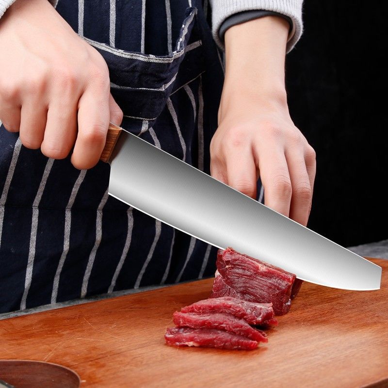 18-piece butcher knife meat union factory special cutting knife for killing pigs peeling knife bone knife for chef special Yangjiang knife