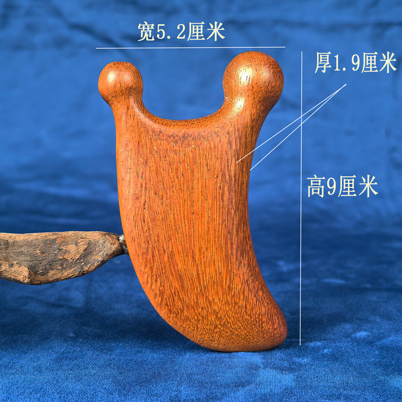 檀木鹿の角の頭の首の経絡の櫛の頭の皮のマッサージの櫛の小さい櫛の髪の毛の広い歯の櫛の5爪の6爪|undefined