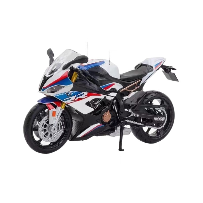 BMW S1000RR 오토바이 합금 자동차 모델 시뮬레이션 중장비 자동차 장난감 모델 컬렉션 장식품 도매