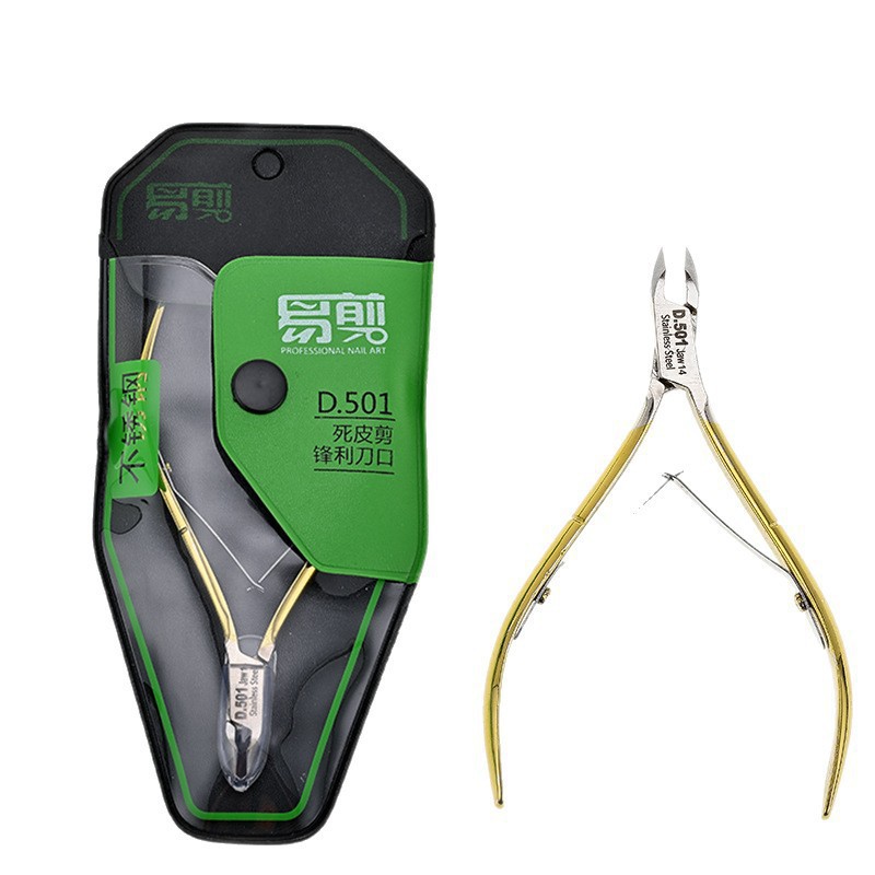 Vietnam de alta calidad fácil tijeras D · 501 tijeras de piel muerta de acero inoxidable alicates de piel muerta herramientas de manicuras profesionales