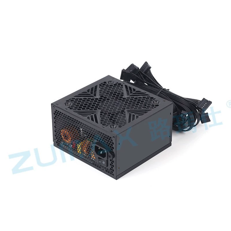 Блок питания (ZUMAX) медная PSU 550–850W, 220V по умолчанию, настройка проводки