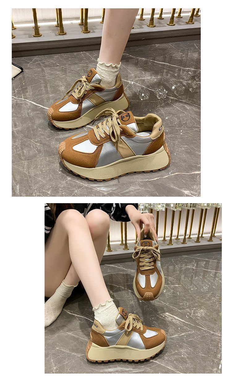 Damen Casual Sneakers Aus Echtleder Mit Warmfutter Und Plateau_voghion.com