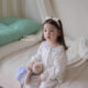 Children's Pajamas in Small and Small Rolls Parent-Child Spring and Summer Baby Long-Sleeved Trousers Cotton Gauze Home Clothes suit for Boys and Girls