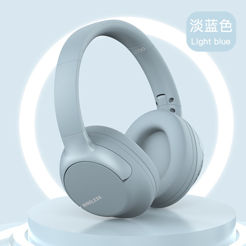 Cross-border Bluetooth headset head-mounted noise reduction high-value mobile phone wireless gaming foldable card headset