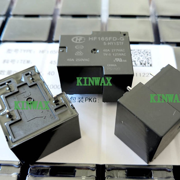 HF165FD-G-12-ZY1STFV新能源光伏继电器一组常开40A277VAC