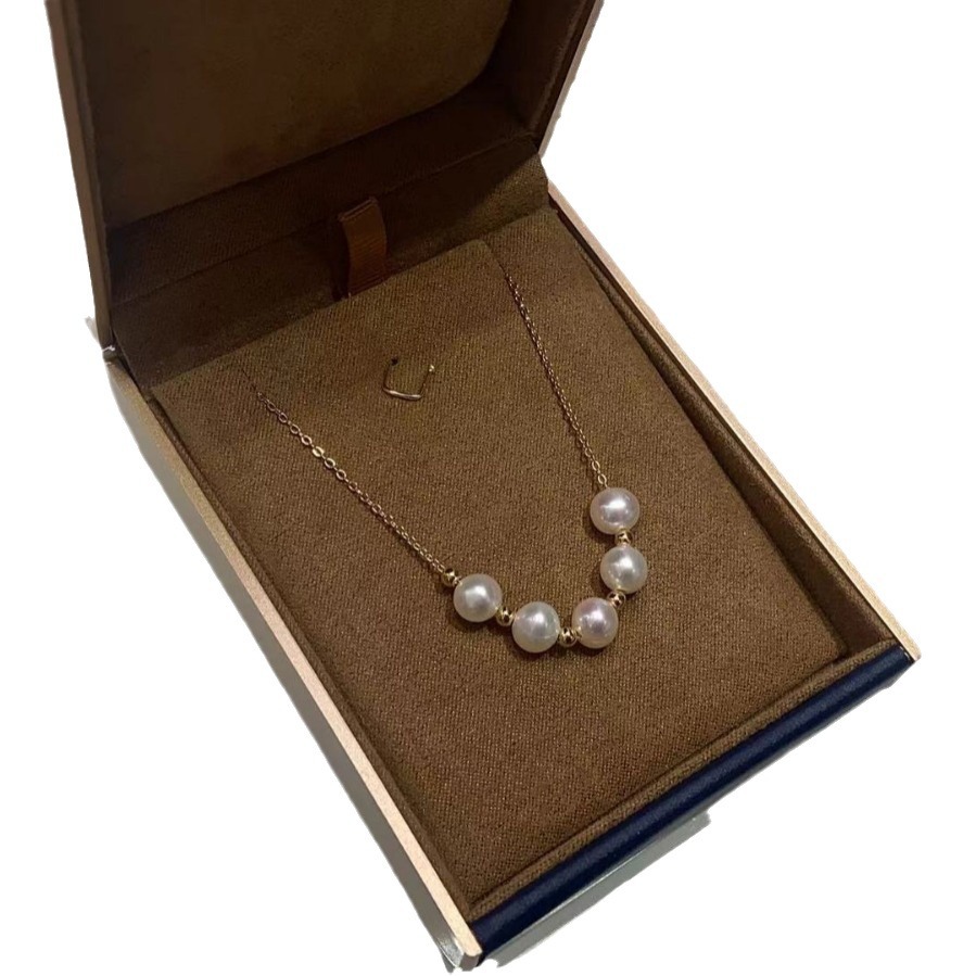 Colar de pérolas magnético de luxo para mulher choker elegante chic_voghion.com