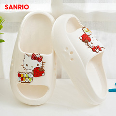 Sanrio Cartoon Children's Slippers Summer Indoor Home Non-slip New Cute Cartoon Girls' Outdoors Beach Shoes
