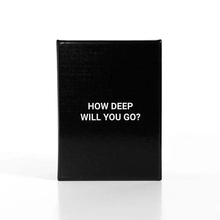 [Глобальный новинка How Deep Will You Go? Оригинальная разговорная игра]