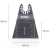68mm accurate tooth straight saw tablet