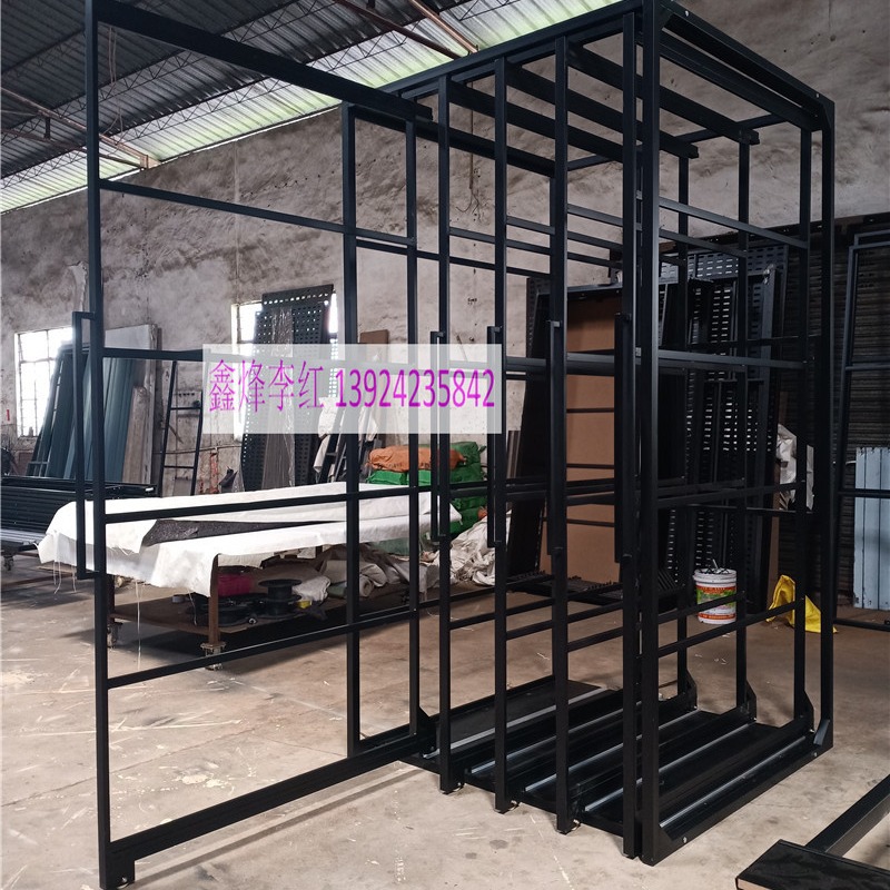 鑫烽木门展架窗帘抽拉展架 瓷砖陶瓷样品架布料壁布艺术漆展示架