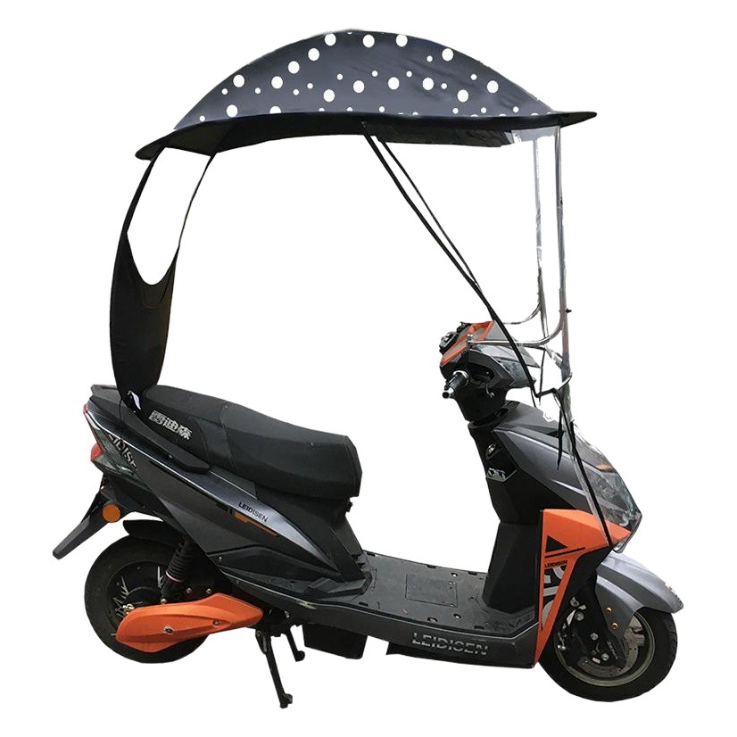 2020 new electric car awning battery umbrella stainless steel bracket hard plate Plus side detachable four-season Universal