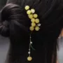 儿童可爱粉色流苏发夹