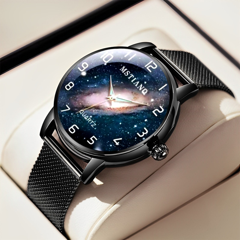 Hot Selling Galaxy Star Automatic Watch Junior High School Students Casual Fashion Waterproof Luminous Men's Watch