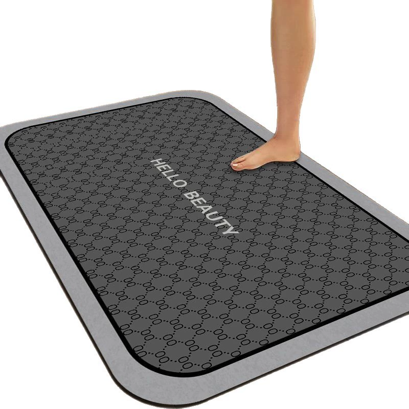 Quick dry carpet, non-slip doormat, simple and elegant design, water absorbent