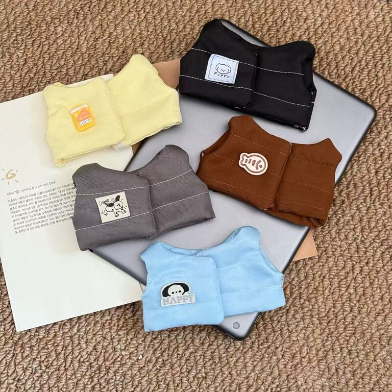 20cm Cotton Doll Clothes, Cute Vests, Cotton Clothes, Single Products, Plush Toys, Doll Clothes, Jackets, Hot Styles
