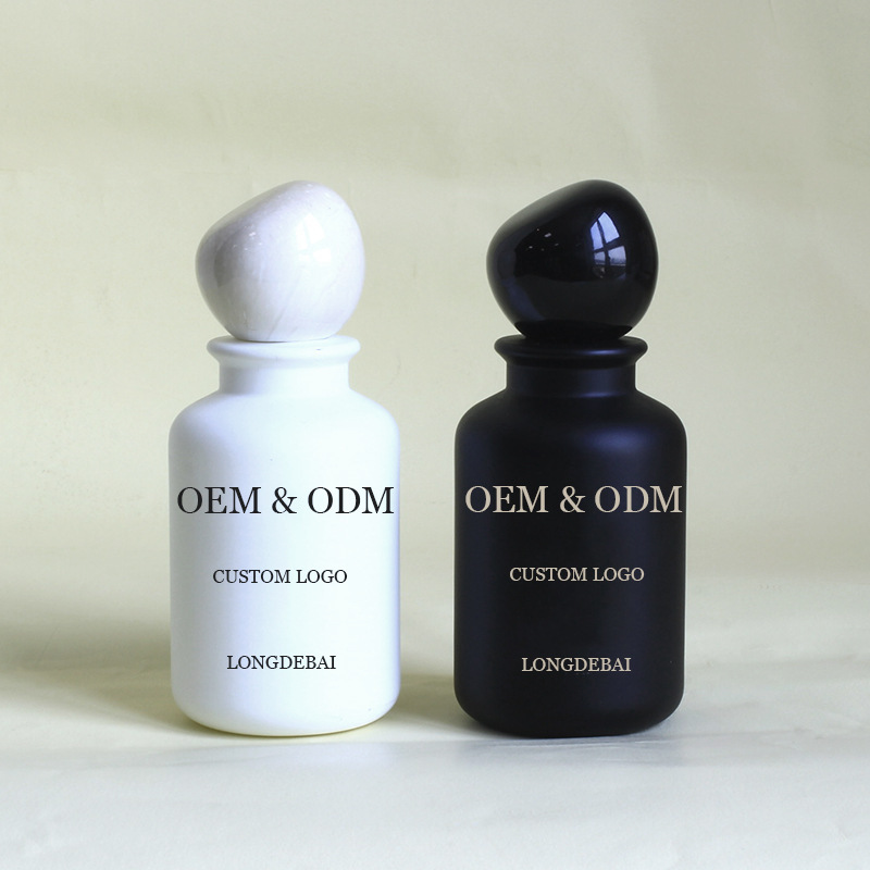 15バヨネット30ml 50ml 100ml円形ガラス香水瓶と新型樹脂カバーの細いスプレー香水瓶|undefined