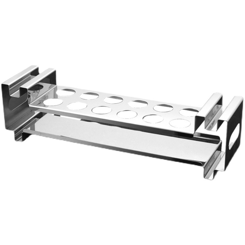 Cubo de vino de acero inoxidable taza de bala titular de la taza de emisión de luz titular de la taza apilable dos cáñamo pub vino cubo Arco Iris taza titular