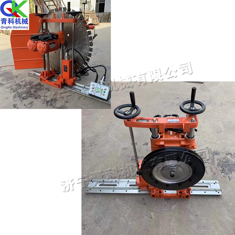 混凝土自动钢筋绳锯机建筑工地墙面切割机电动桥梁墙锯绳锯一体机